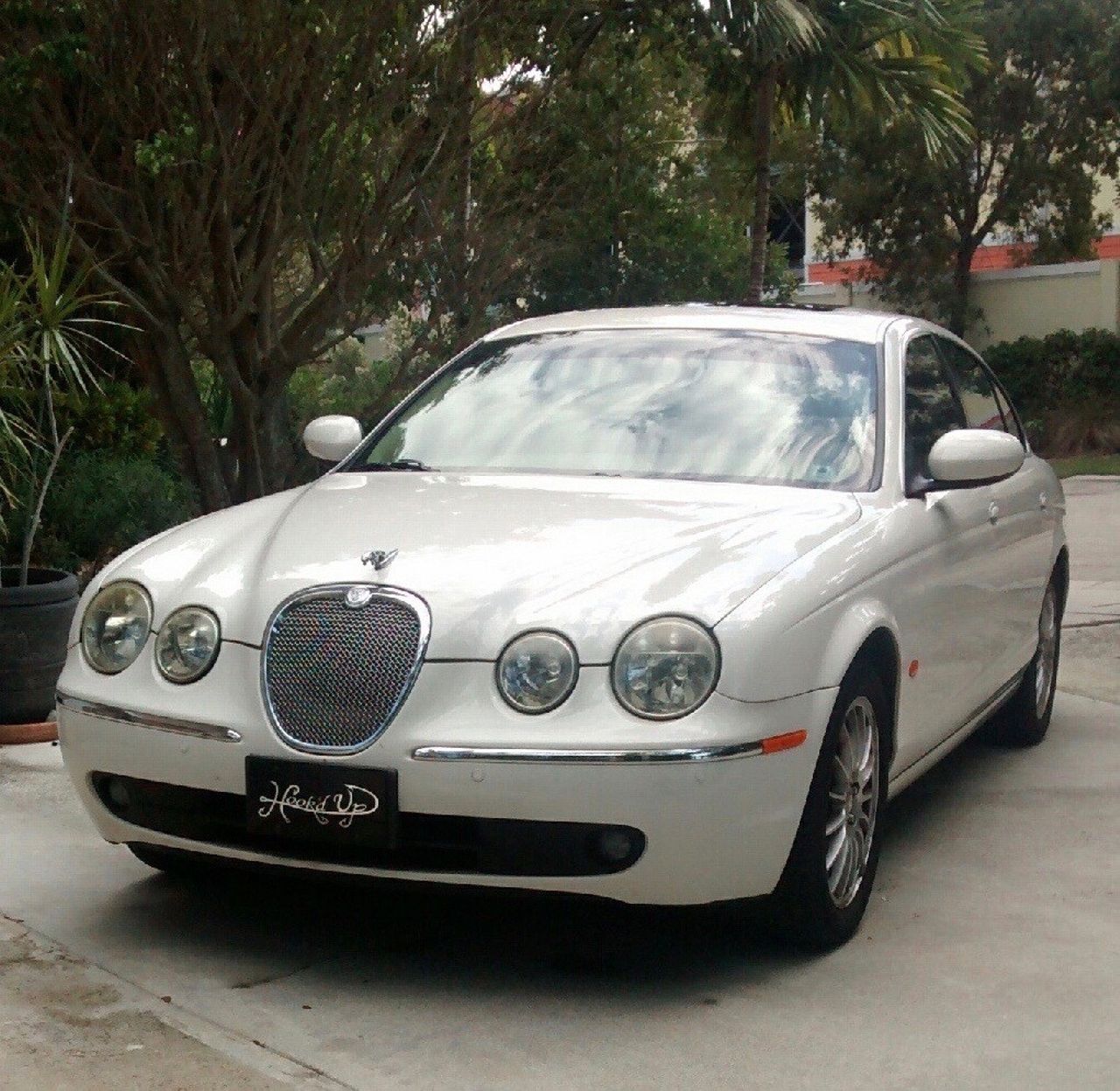 2006 Jaguar S-Type | Naples, FL, White Onyx (White), Rear Wheel