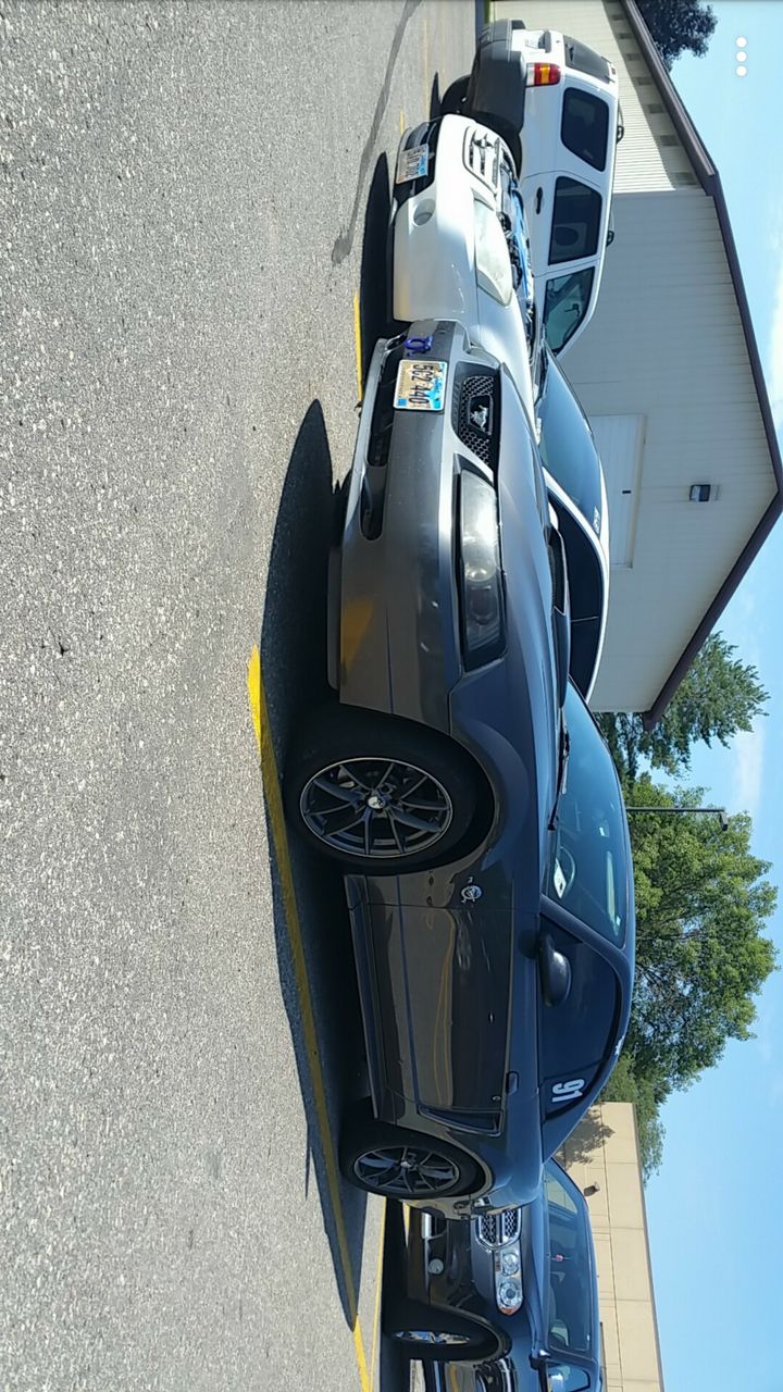 2004 Ford Mustang Base | Watertown, SD, Dark Shadow Grey Clearcoat Metallic (Gray), Rear Wheel