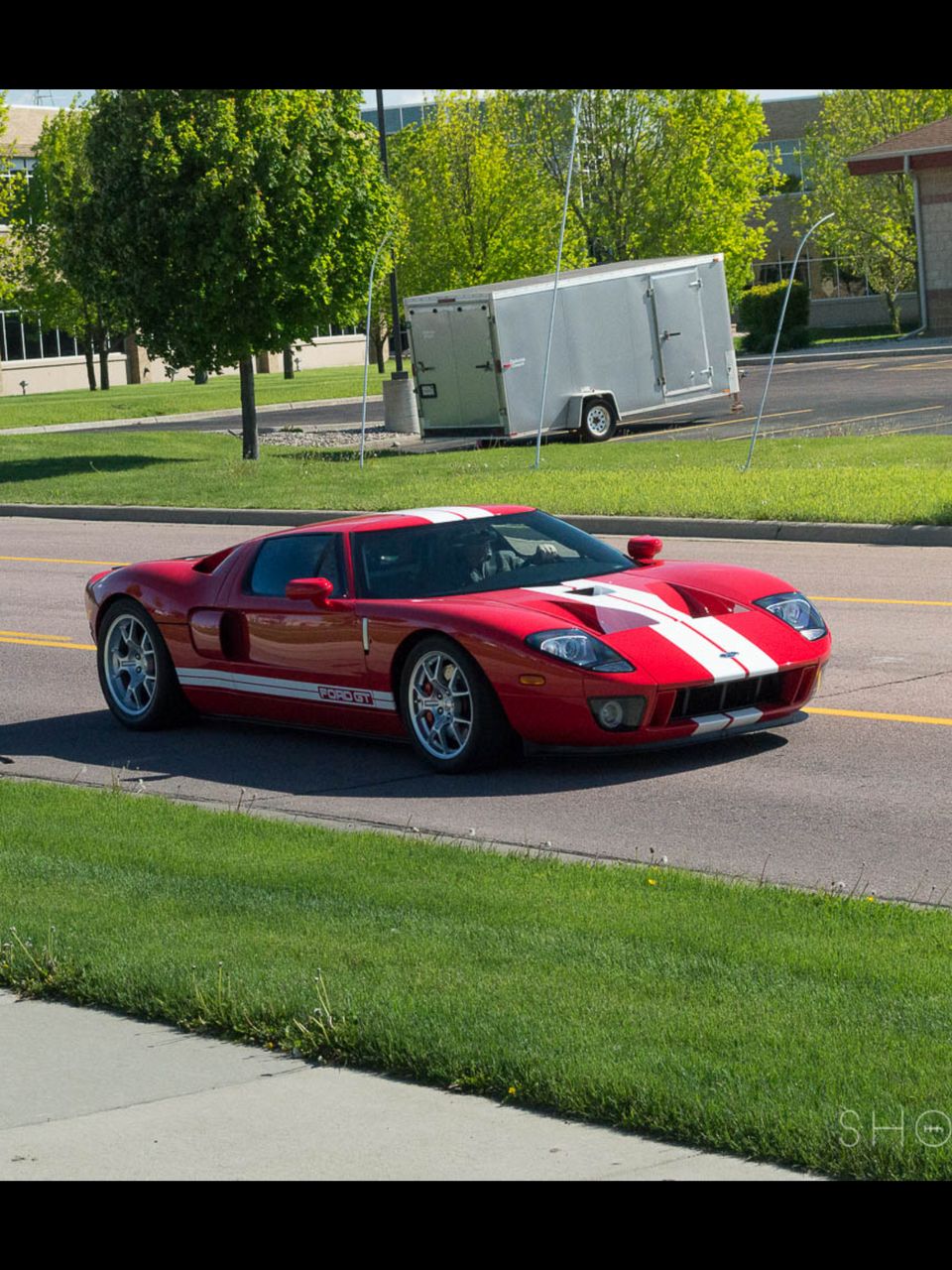 2006 Ford GT Base | Sioux Falls, SD, Mark IV Red Clearcoat (Red & Orange), Rear Wheel