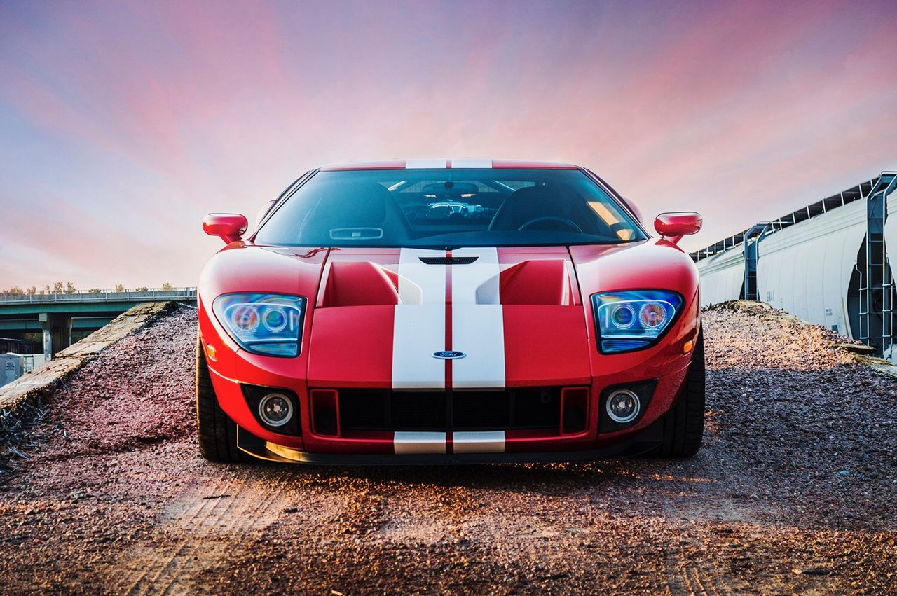 2006 Ford GT Base | Sioux Falls, SD, Mark IV Red Clearcoat (Red & Orange), Rear Wheel