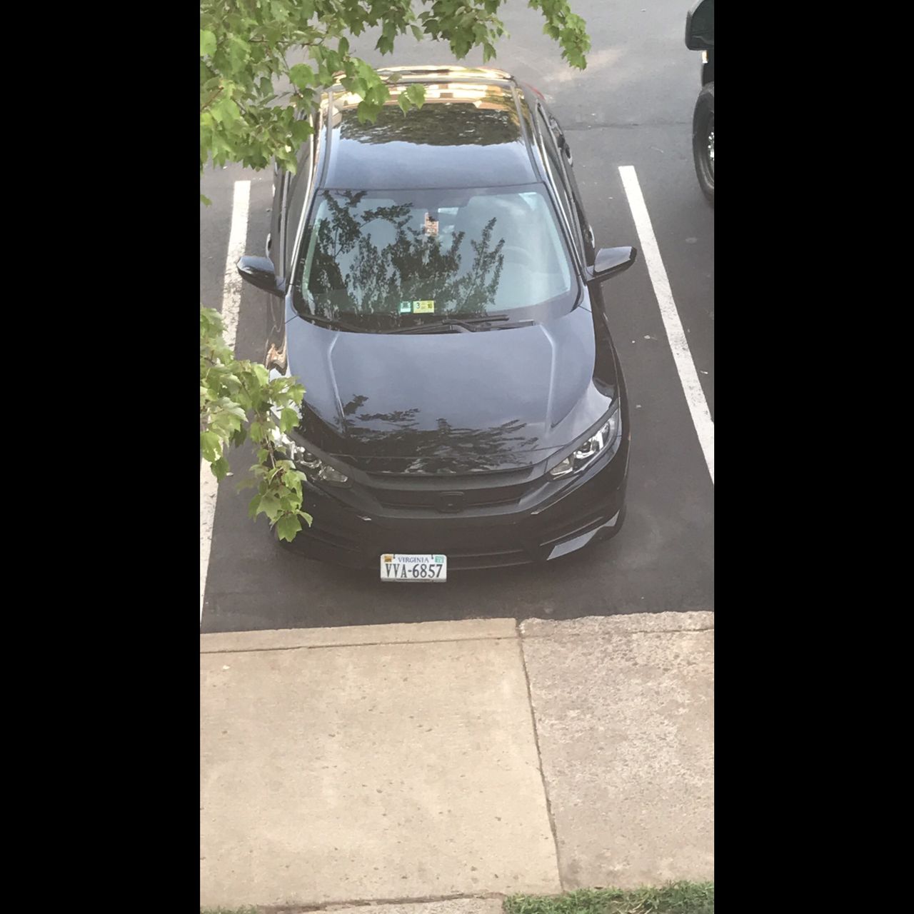 2017 Honda Civic LX | Manassas, VA, Crystal Black Pearl (Black), Front Wheel