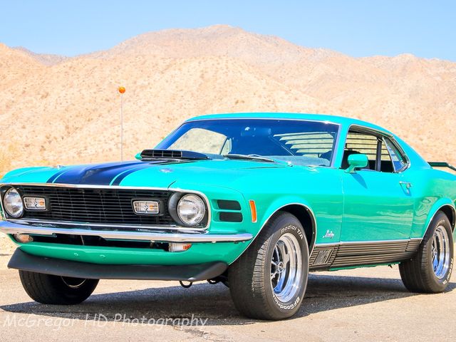 1970 Ford Mustang Mach1, Green, Rear Wheel