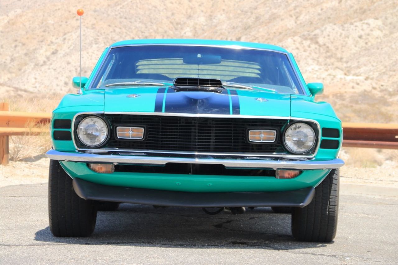 1970 Ford Mustang Mach1 | Desert Hot Springs, CA, Green, Rear Wheel