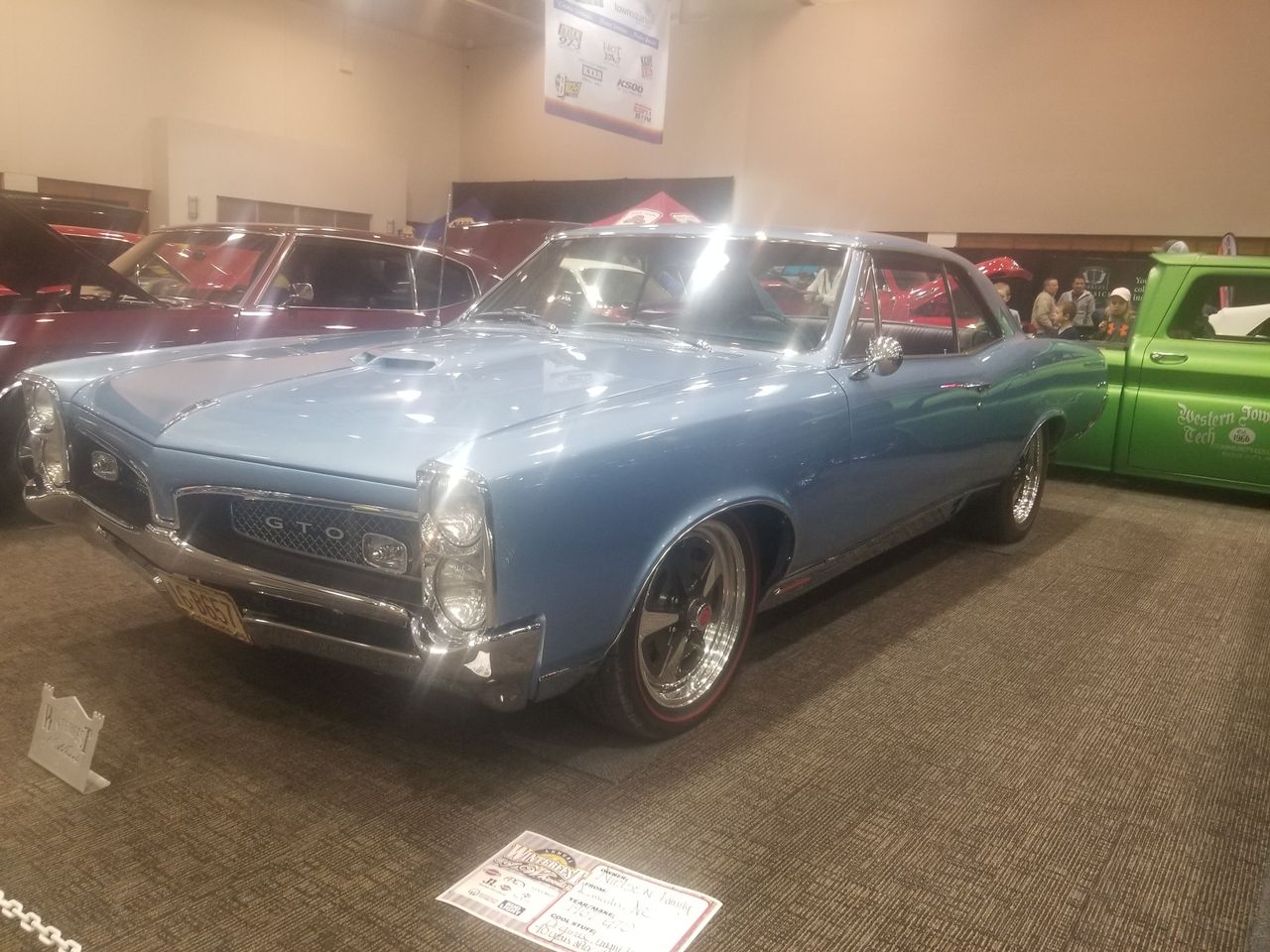 1967 Pontiac GTO | Lincoln, NE, Light Blue