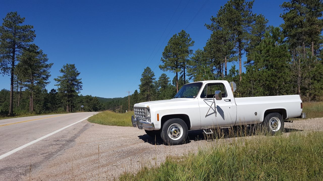 1977 Chevrolet C/K 20 Series Silverado/Camper Special | Sioux Falls, SD, White, Rear Wheel