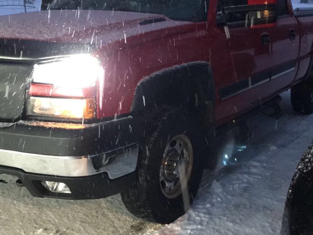 2006 Chevrolet Silverado 2500HD Classic lt, Red & Orange