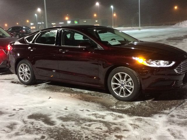 2017 Ford Fusion S, Burgundy Velvet Metallic Tinted Clearcoat (Red & Orange), Front Wheel