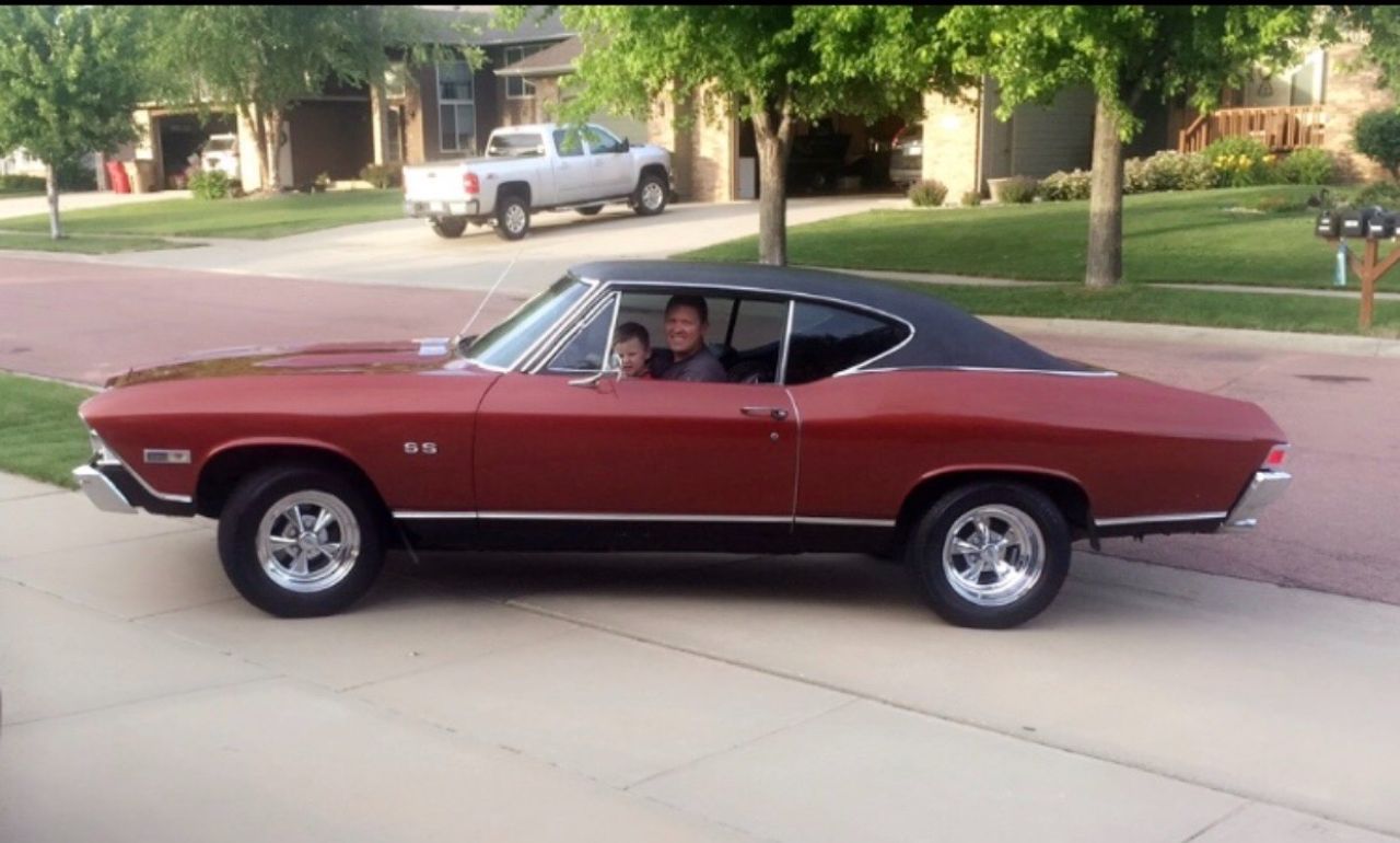 1968 Chevrolet Chevelle SS396 | Sioux Falls, SD, Maroon, Rear Wheel