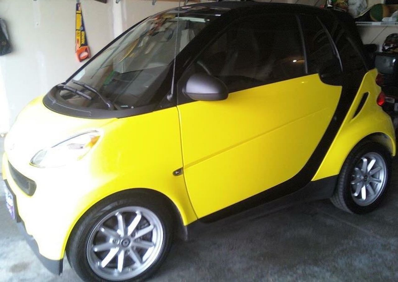 2008 Smart fortwo passion cabrio | Tea, SD, light yellow (Yellow), Rear Wheel