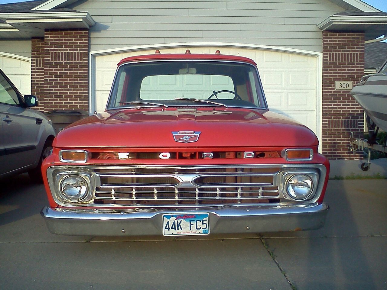 1966 Ford F-100 | Harrisburg, SD, Red & Orange