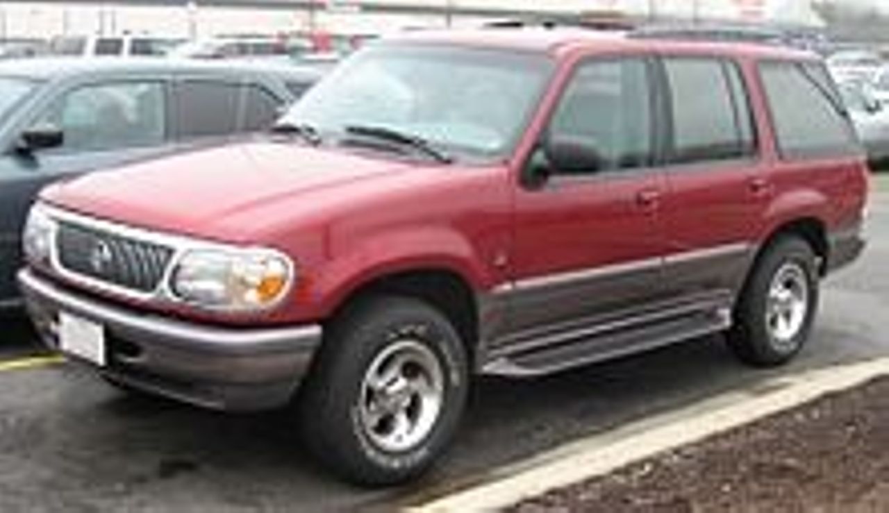 1997 Mercury Mountaineer Base | Sioux Falls, SD, Electric Current Red Clearcoat Metallic (Red & Orange), All Wheel
