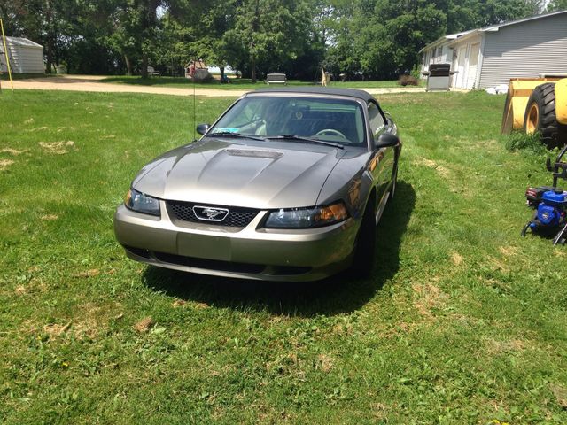 2002 Ford Mustang, Mineral Gray Clearcoat Metallic (Gray), Rear Wheel