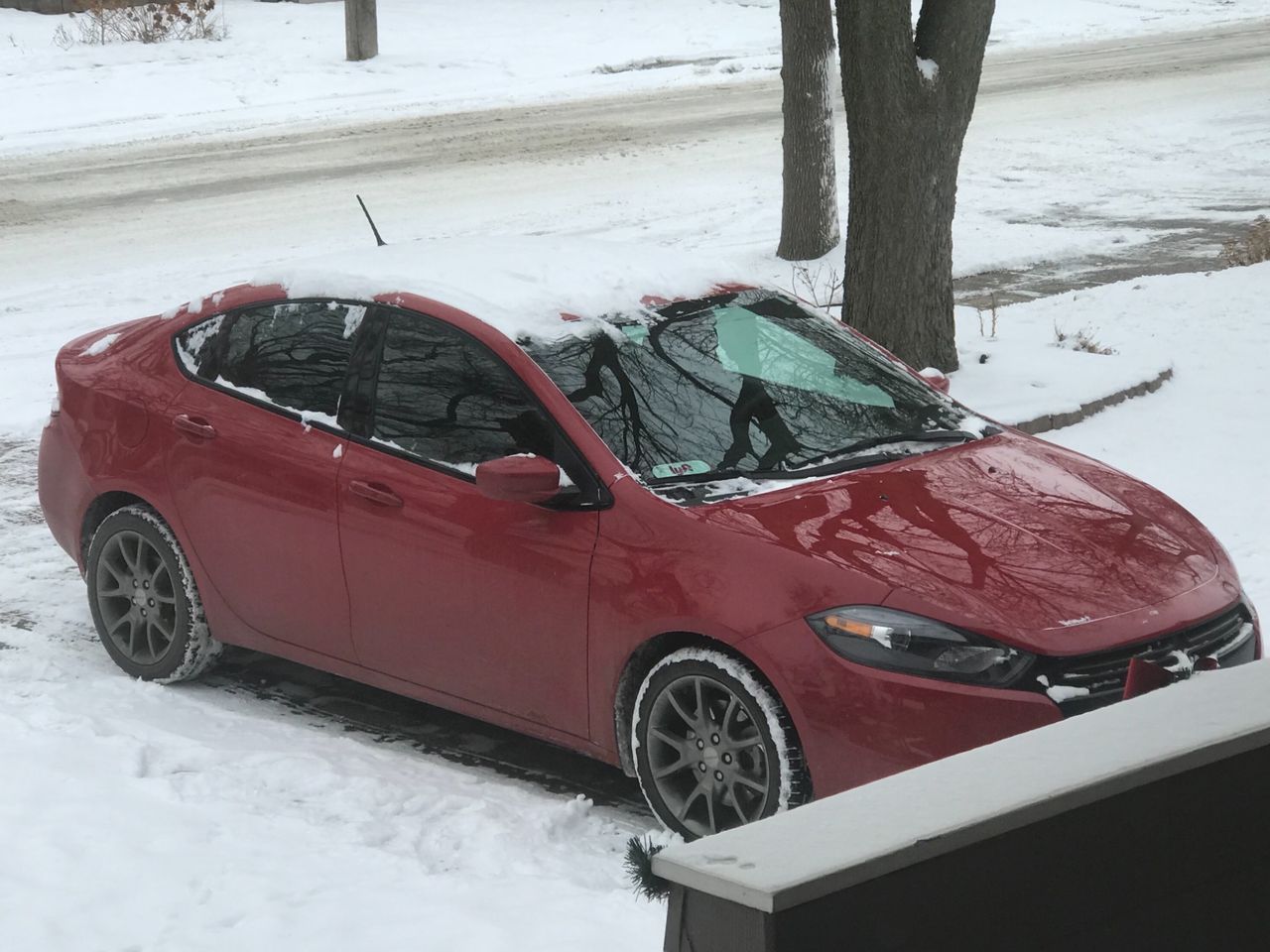 2014 Dodge Dart SXT | Sioux Falls, SD, Redline 2 Coat Pearl (Red & Orange), Front Wheel