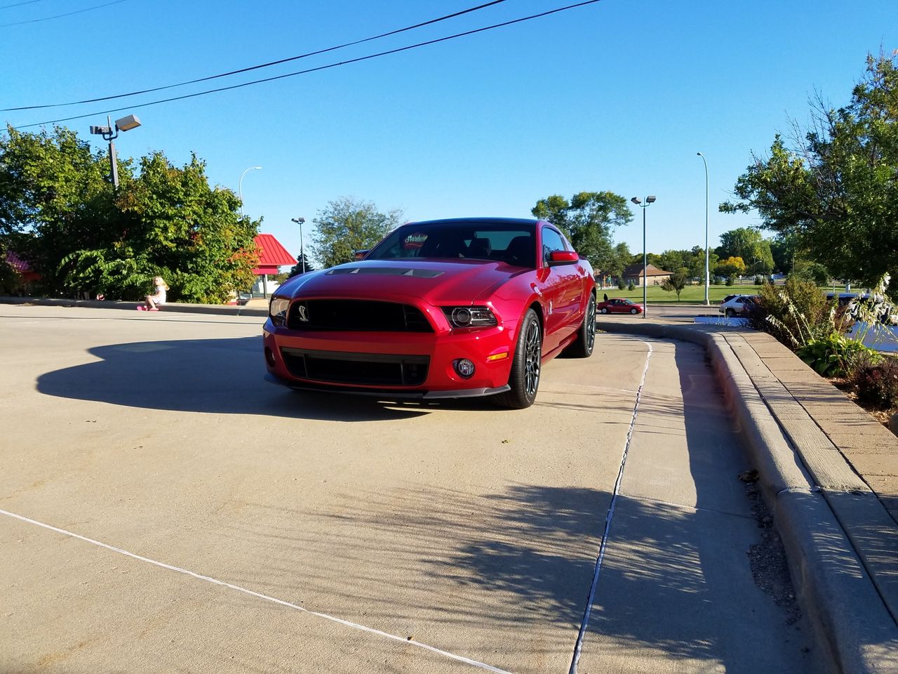2014 Ford Shelby GT500 Base | Sioux Falls, SD, Ruby Red Metallic Tinted Clearcoat (Red & Orange), Rear Wheel