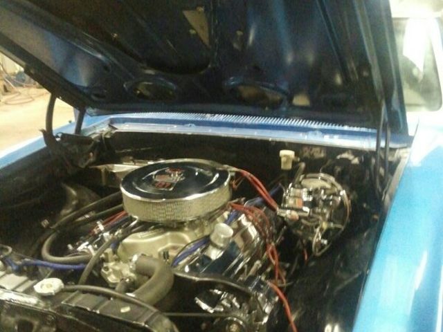 1966 Chevrolet Chevelle 2 dr hardtop, Blue