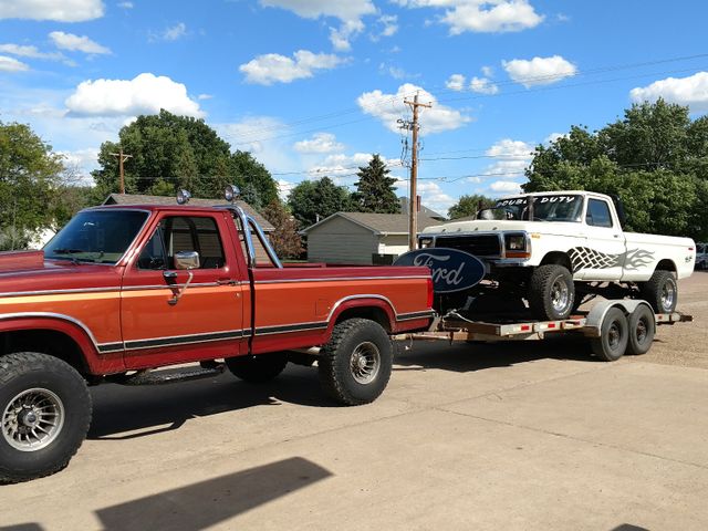 1984 Ford F-250, Brown