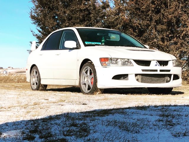 2005 Mitsubishi Lancer Evolution, Wicked White (White), All Wheel