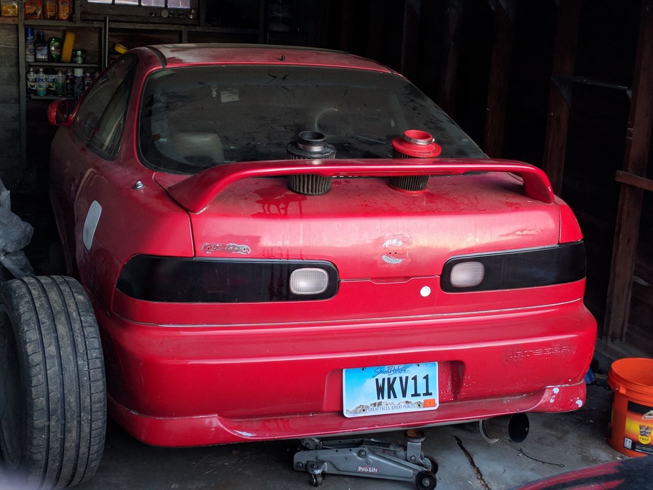 1994 Acura Integra LS | Sioux Falls, SD, Milano Red (Red & Orange), Front Wheel