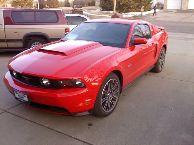 2013 Ford Mustang GT, Race Red (Red & Orange), Rear Wheel
