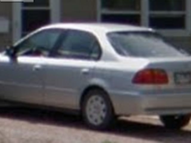 2001 Honda Civic, Satin Silver (Silver), Front Wheel