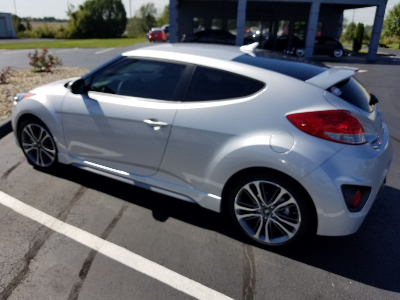 2016 Hyundai Veloster Turbo Base | Plankinton, SD, Ironman Silver (Silver), Front Wheel