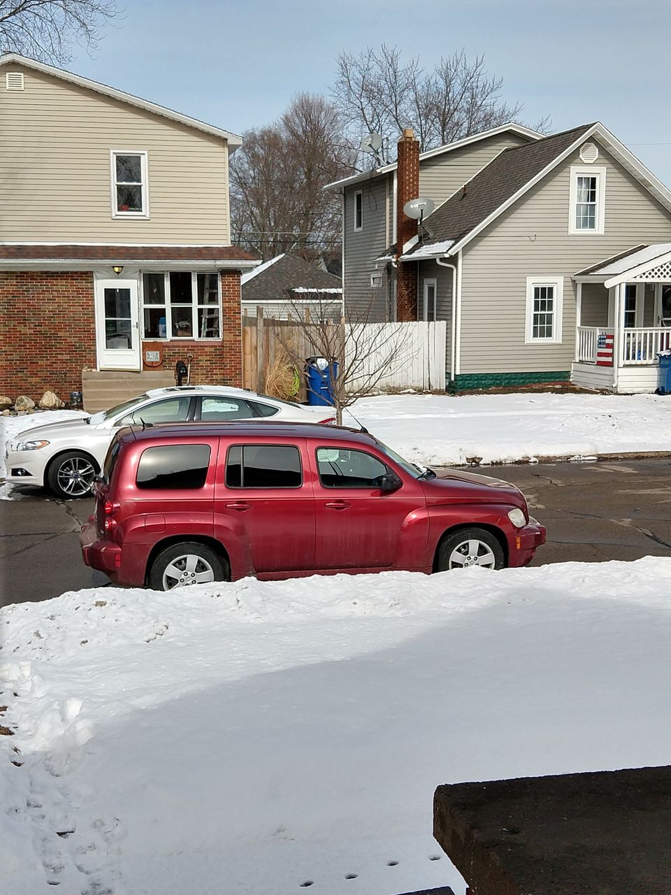 2008 Chevrolet HHR LS | Michigan City, IN, Cardinal Red Metallic (Red & Orange), Front Wheel