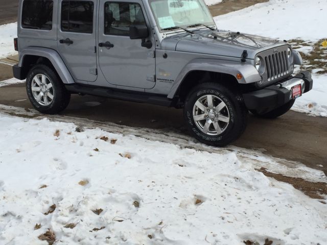 2015 Jeep Wrangler Sahara, Anvil Clear Coat (Gray), 4x4