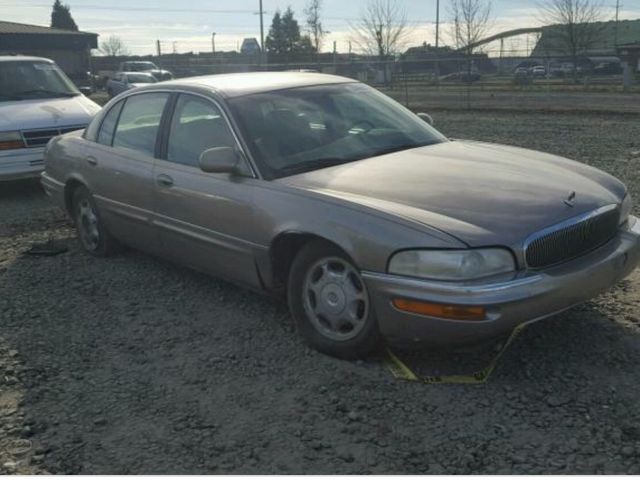 2000 Buick Park Avenue Base, Gold Firemist Metallic (Gold & Cream), Front Wheel