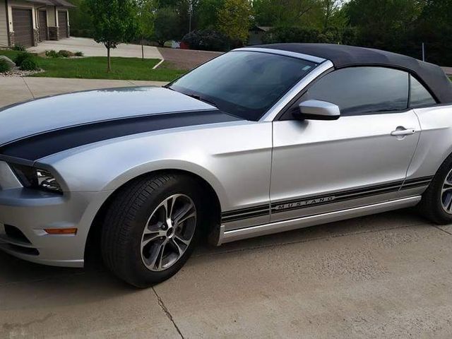 2014 Ford Mustang, Ingot Silver Metallic (Silver), Rear Wheel