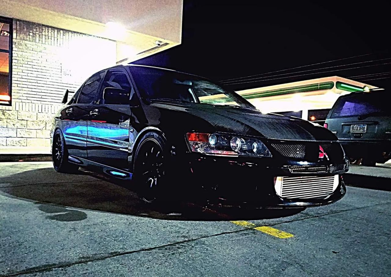 2003 Mitsubishi Lancer Evolution Base | Sioux Falls, SD, Tarmac Black (Black), All Wheel