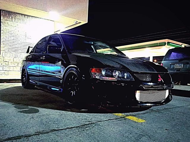 2003 Mitsubishi Lancer Evolution Base, Tarmac Black (Black), All Wheel