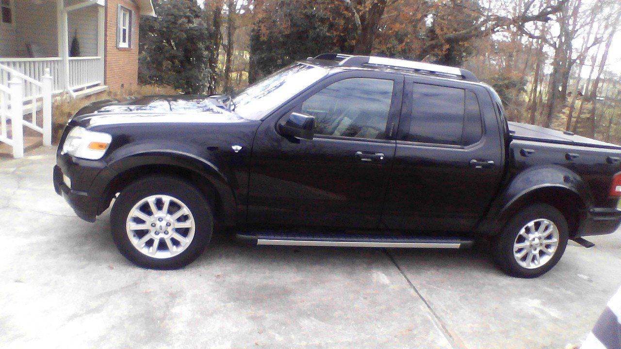 2007 Ford Explorer Sport Trac Limited | Timberlake, NC, Black Clearcoat (Black), 4 Wheel