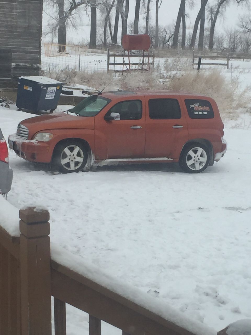 2007 Chevrolet HHR LS | Canton, SD, Sunburst Orange II Metallic (Red & Orange), Front Wheel