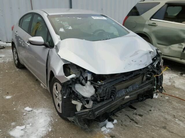 2015 Kia Forte EX, Bright Silver (Silver), Front Wheel