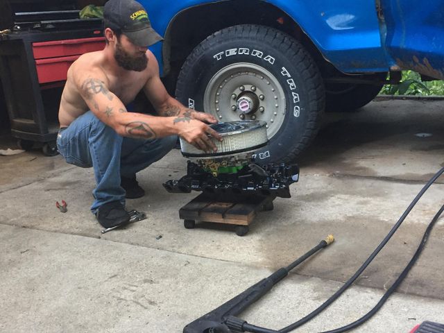 1978 Ford F-250, Light Blue, 4 Wheel