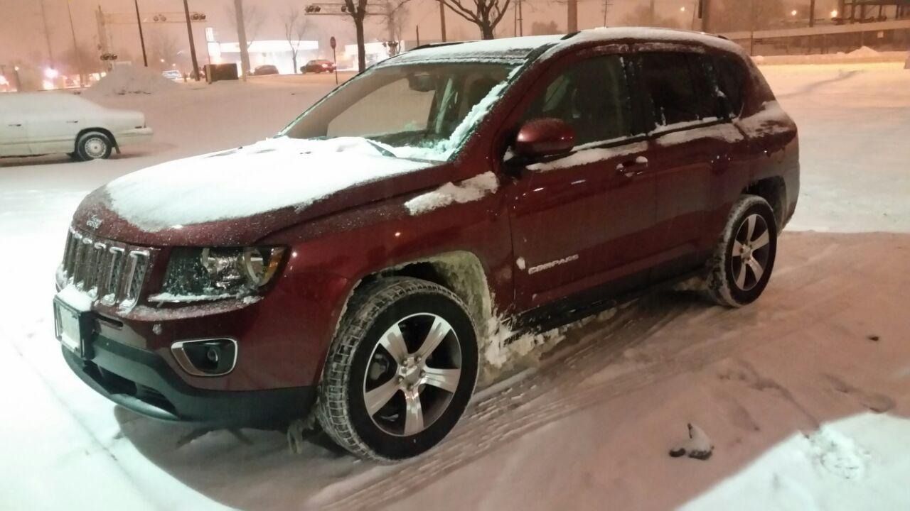 2017 Jeep Compass Latitude | Sioux Falls, SD, Redline Pearl Coat (Red & Orange), 4x4