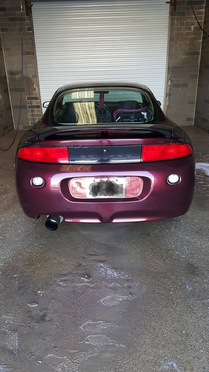 1998 Mitsubishi Eclipse RS | Sioux Falls, SD, Magenta Grey Pearl (Pink & Purple), Front Wheel