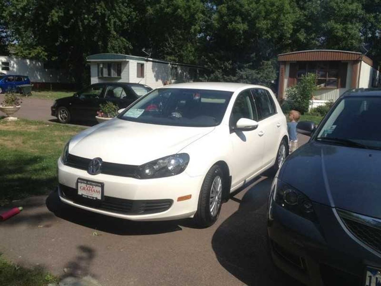 2013 Volkswagen Golf 2.5L | Sioux Falls, SD, Candy White (White), Front Wheel