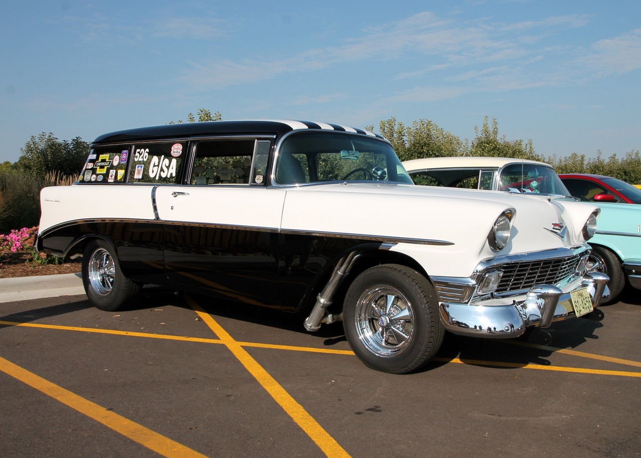 1956 Chevrolet 210 | Sioux Falls, SD, Black, Rear Wheel