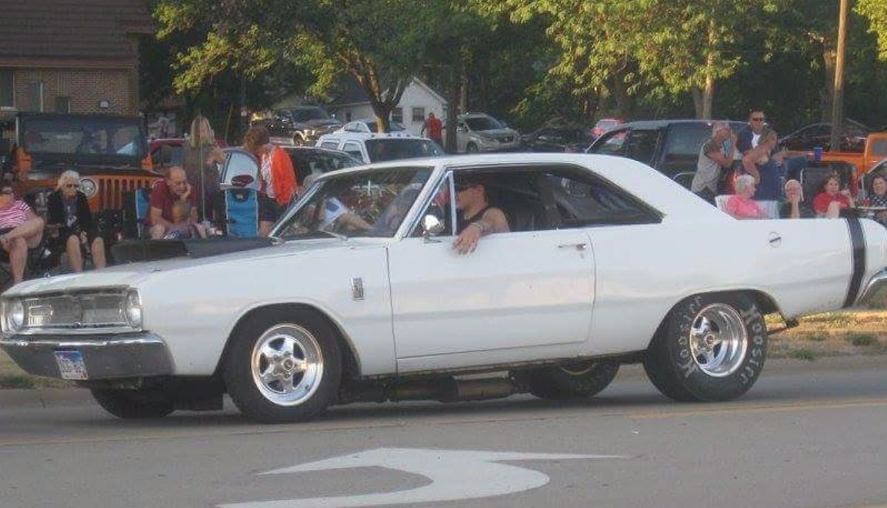 1967 Dodge Dart GT | Sioux Falls, SD, White, Rear Wheel