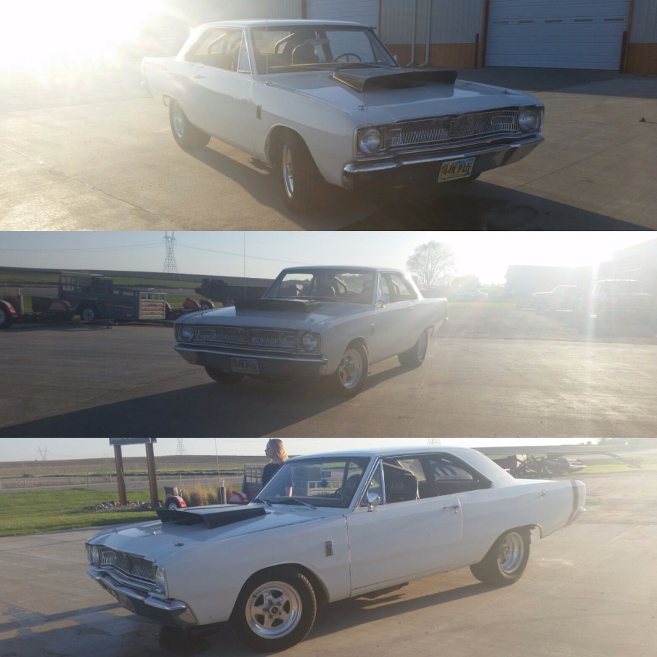 1967 Dodge Dart GT | Sioux Falls, SD, White, Rear Wheel