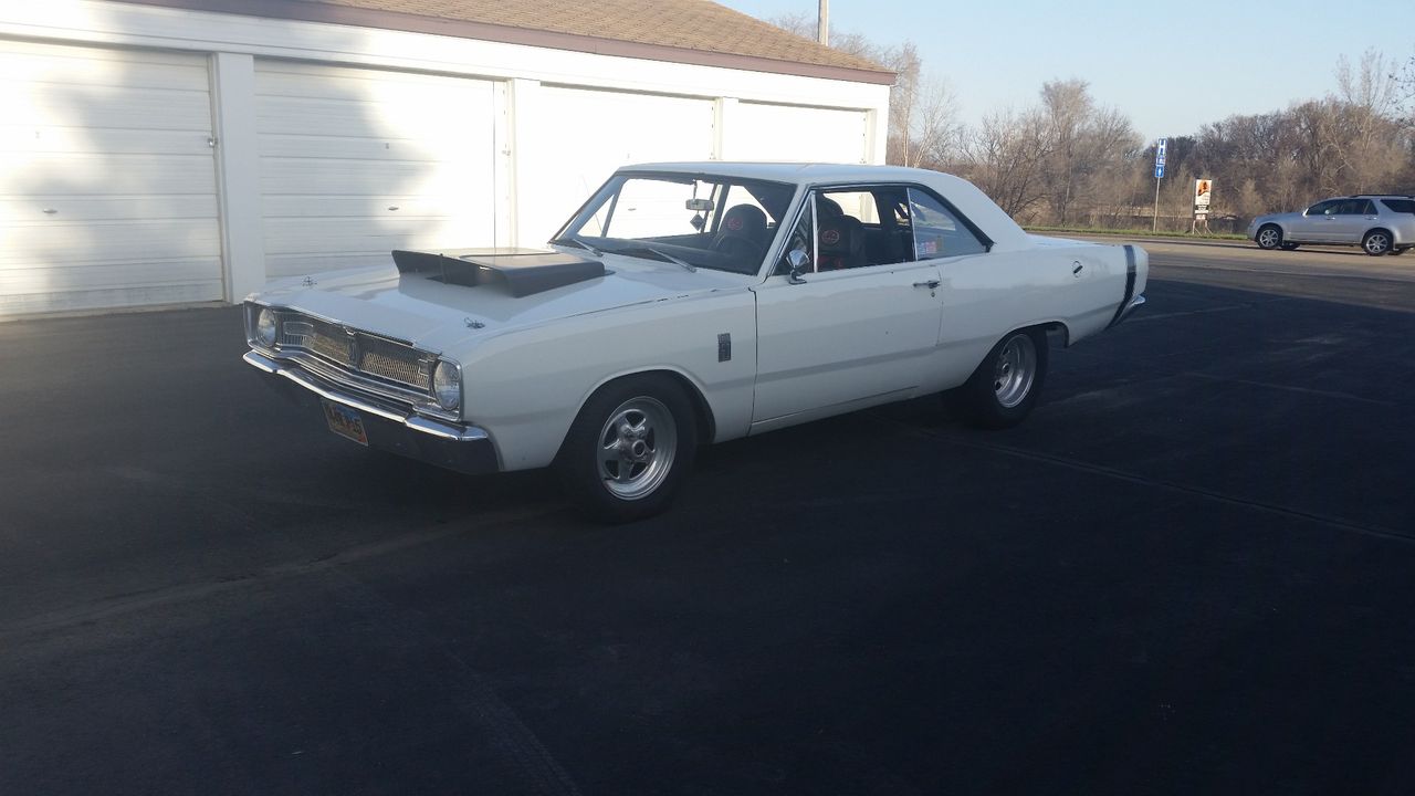 1967 Dodge Dart GT | Sioux Falls, SD, White, Rear Wheel