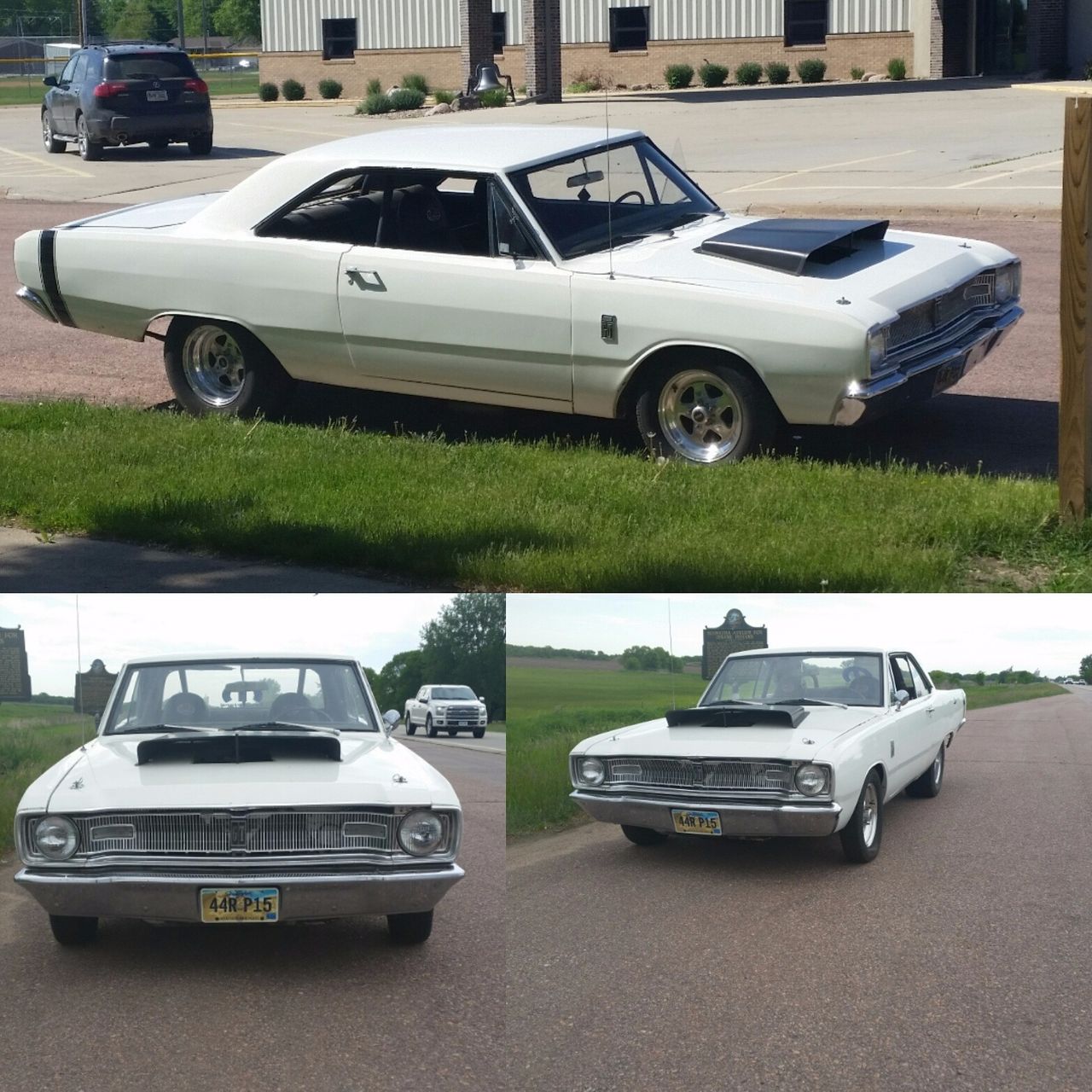 1967 Dodge Dart GT | Sioux Falls, SD, White, Rear Wheel