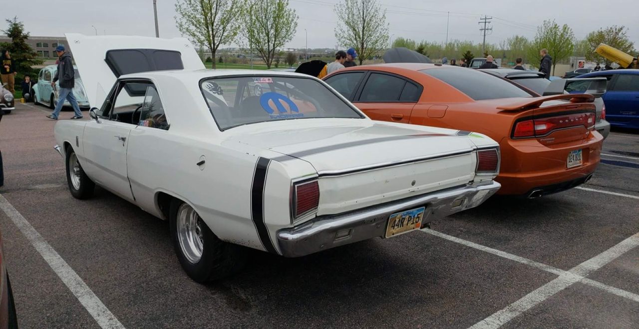 1967 Dodge Dart GT | Sioux Falls, SD, White, Rear Wheel