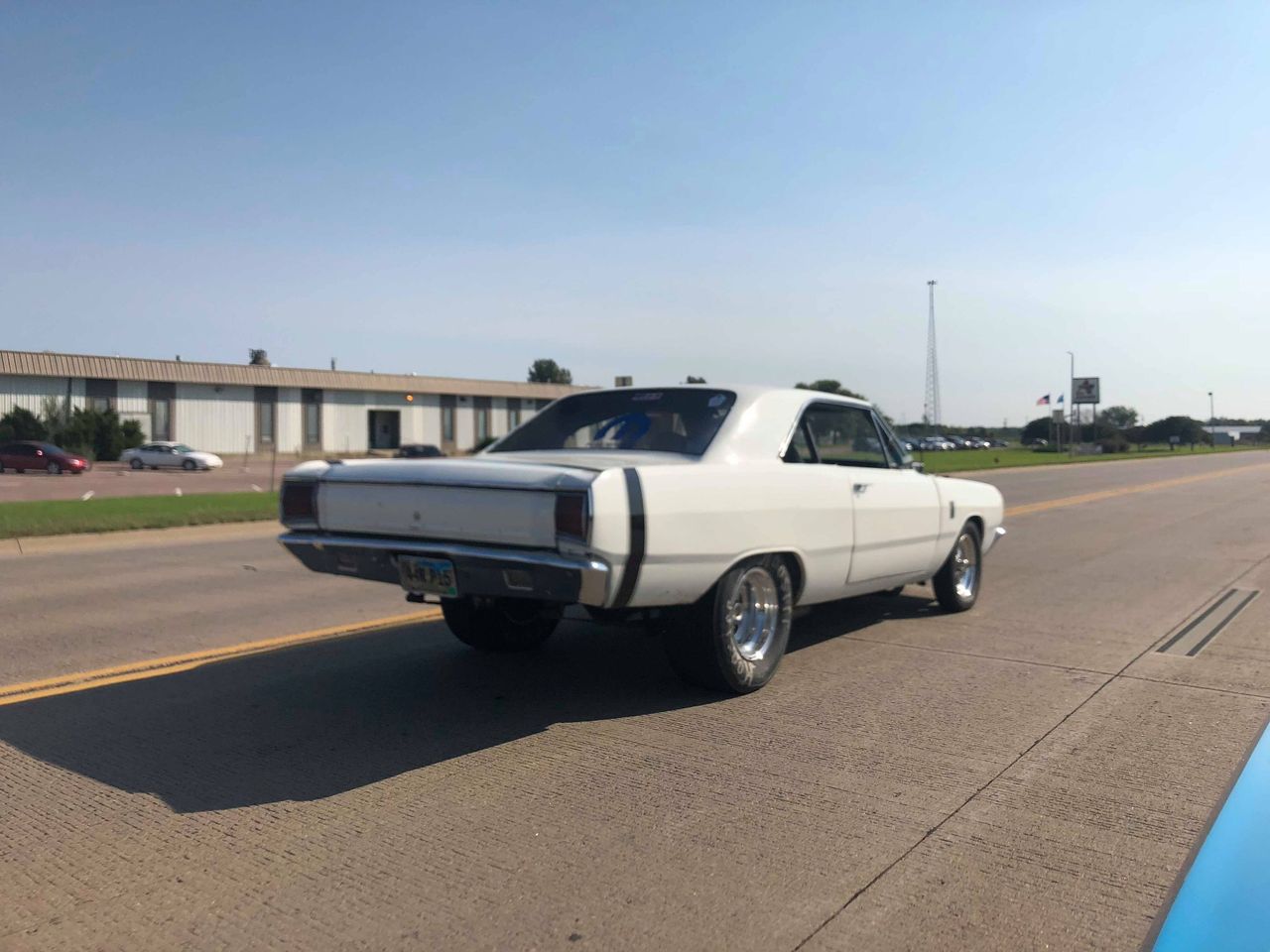 1967 Dodge Dart GT | Sioux Falls, SD, White, Rear Wheel