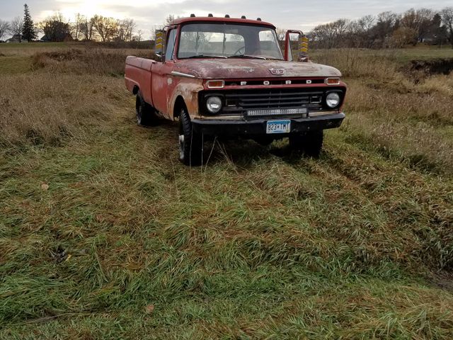 1965 Ford F-250, Red & Orange, 4 Wheel