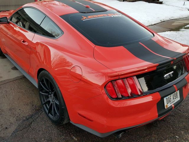 2015 Ford Mustang GT Premium, Competition Orange (Red & Orange), Rear Wheel