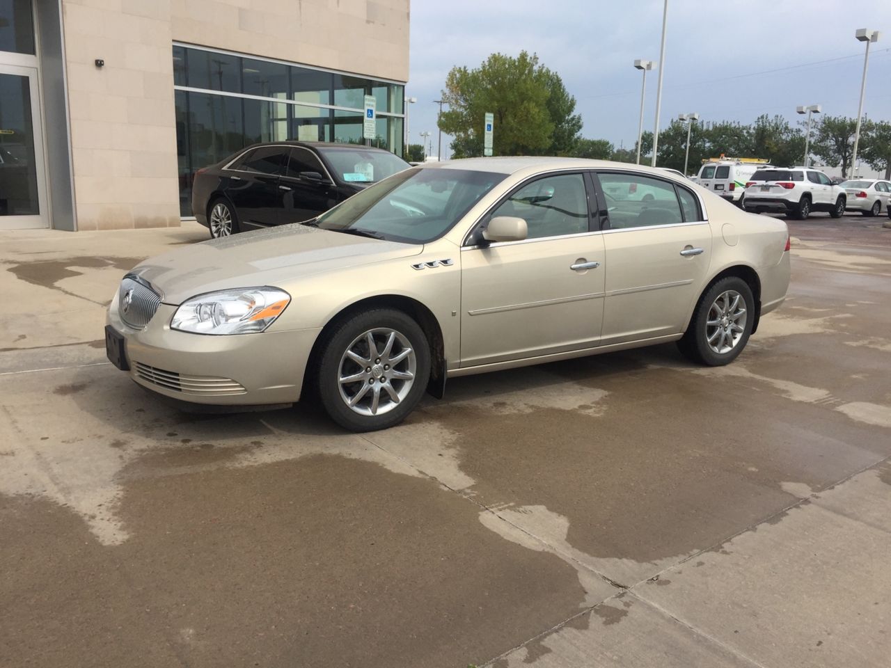 2008 Buick Lucerne CXL | Sioux City, IA, Gold Mist Metallic (Brown & Beige), Front Wheel