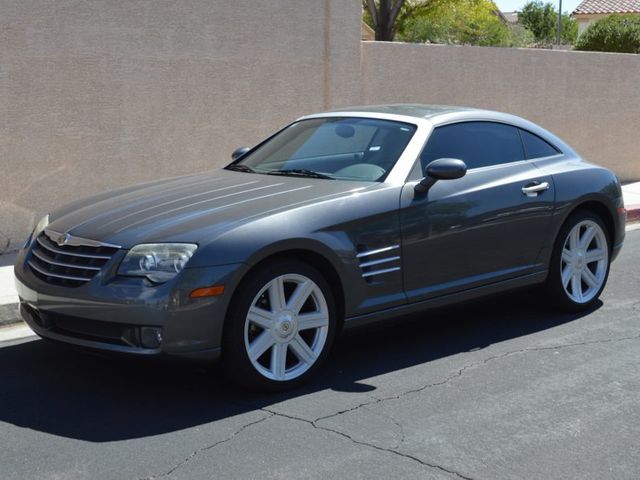 2006 Chrysler Crossfire Base, Black Clearcoat (Black), Rear Wheel