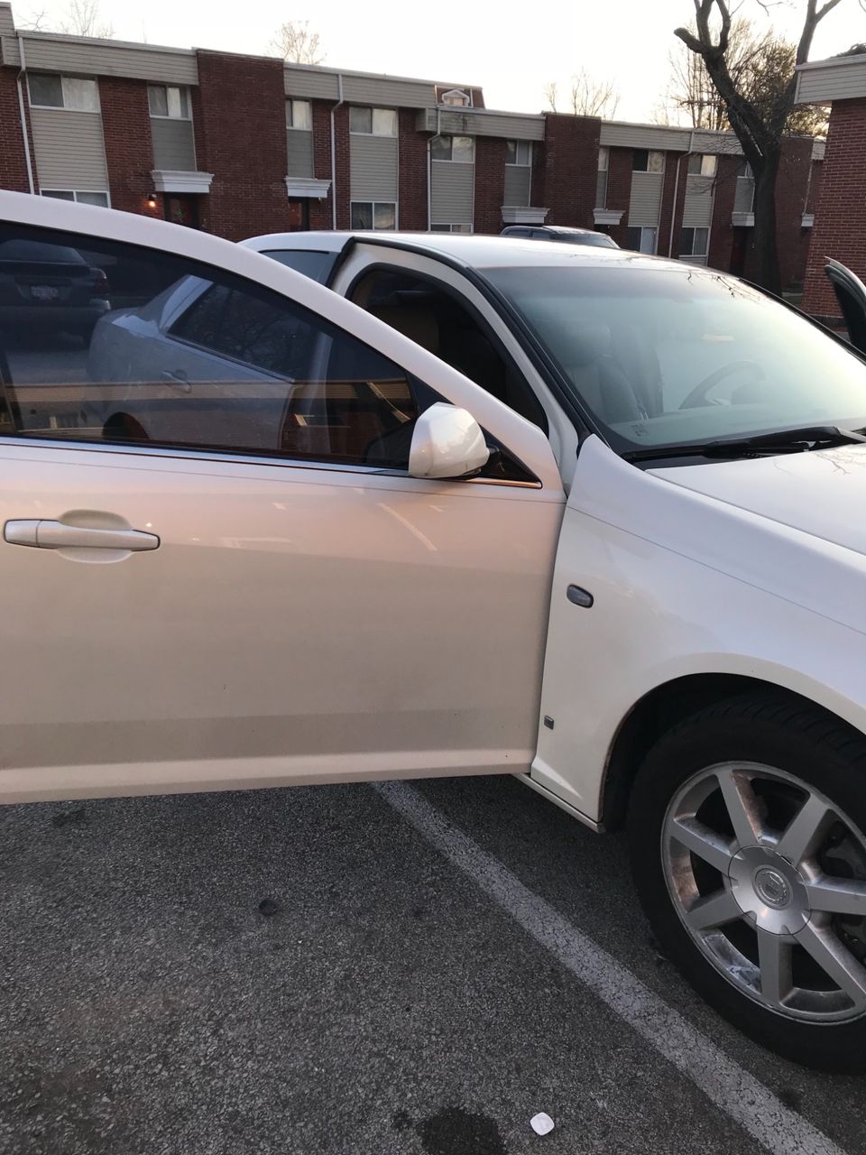 2006 Cadillac STS V6 | Champaign, IL, White Diamond (White), Rear Wheel